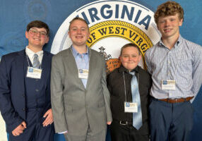 Pictured from left, James Lopez, Brady Barnhart, Kabe Blake and Drew Marling.