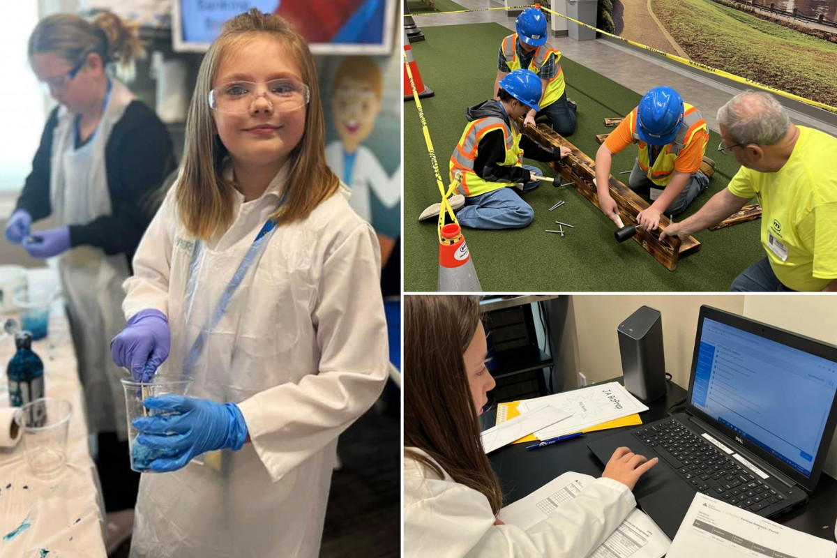 Sand Hill and Glen Dale Students Go to JA BizTown Glen Dale