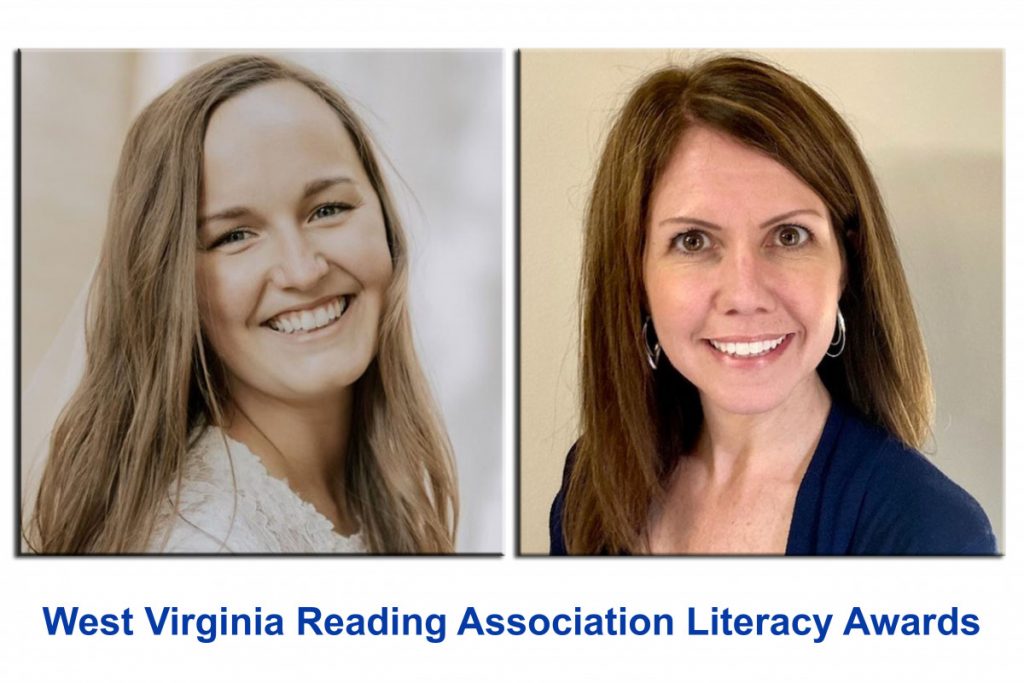 From left: Central Elementary School Title I Reading Specialist Allyson Varlas and Hilltop Elementary School first grade teacher Amanda McGraw.