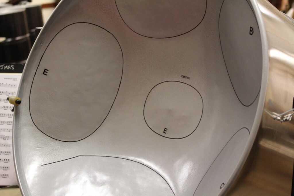 Steel drum instrument