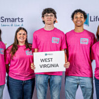 Team members (L-R) Alina Holliday, Morgan Messner, Jasper Murrin, Atreyu Dudley, and Taylee Sipin.