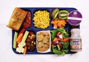 tray of food