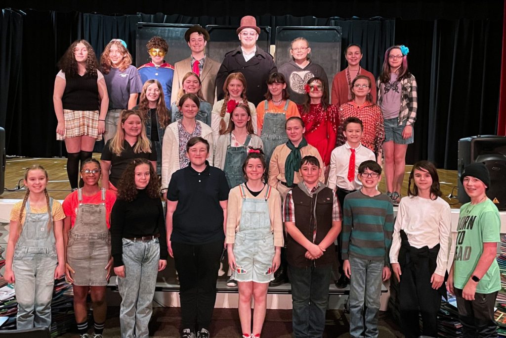 cast of SMS students in Matilda