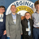 Pictured from left, James Lopez, Brady Barnhart, Kabe Blake and Drew Marling.
